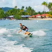 Wakeboard dans la Baie du Marin en Martinique (972)