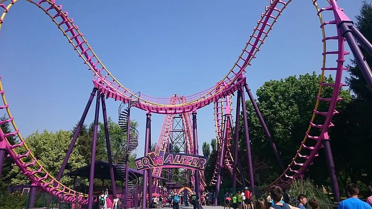 Walibi Rhône-Alpes près de Lyon