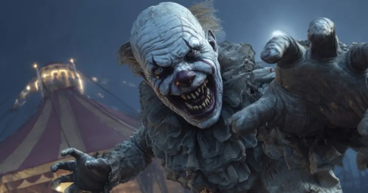 Oserez-vous vous approcher de ce clown pas très amical (spectacle de cirque Bizarium) ?