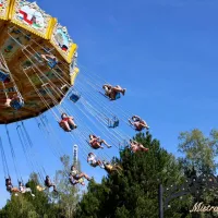Chaises volantes au Walygator Grand Est &copy; Walygator Parc, via Facebook