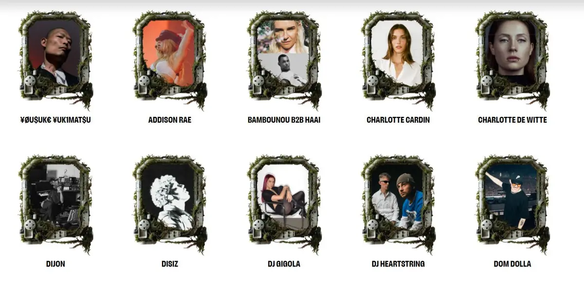 Les premiers noms annoncés à We Love Green 2026