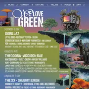 La programmation 2026 de We Love Green promet un week-end musical explosif