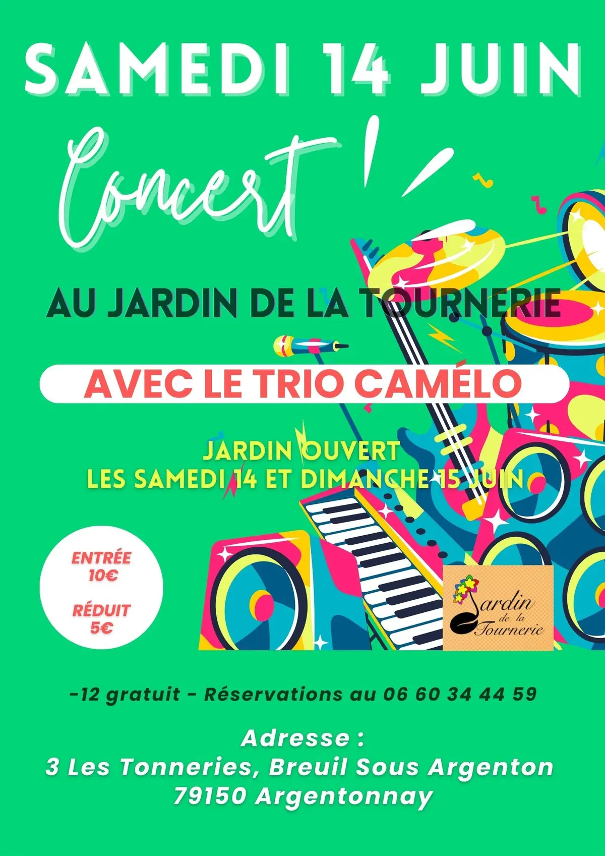 Week-end Bioculturel au Jardin de la Tournerie