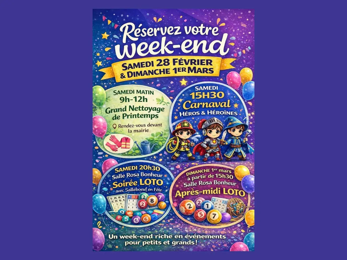 Week-end d'animations