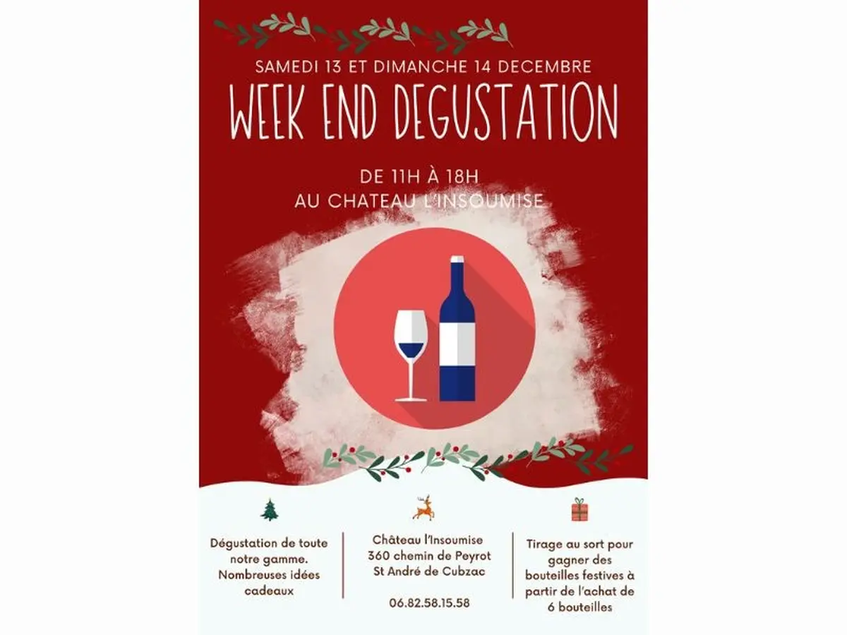 Week-end dégustation au Château l'Insoumise