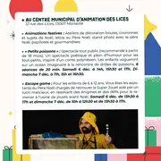 Week end festif gratuit les 6 et 7 décembre 2025