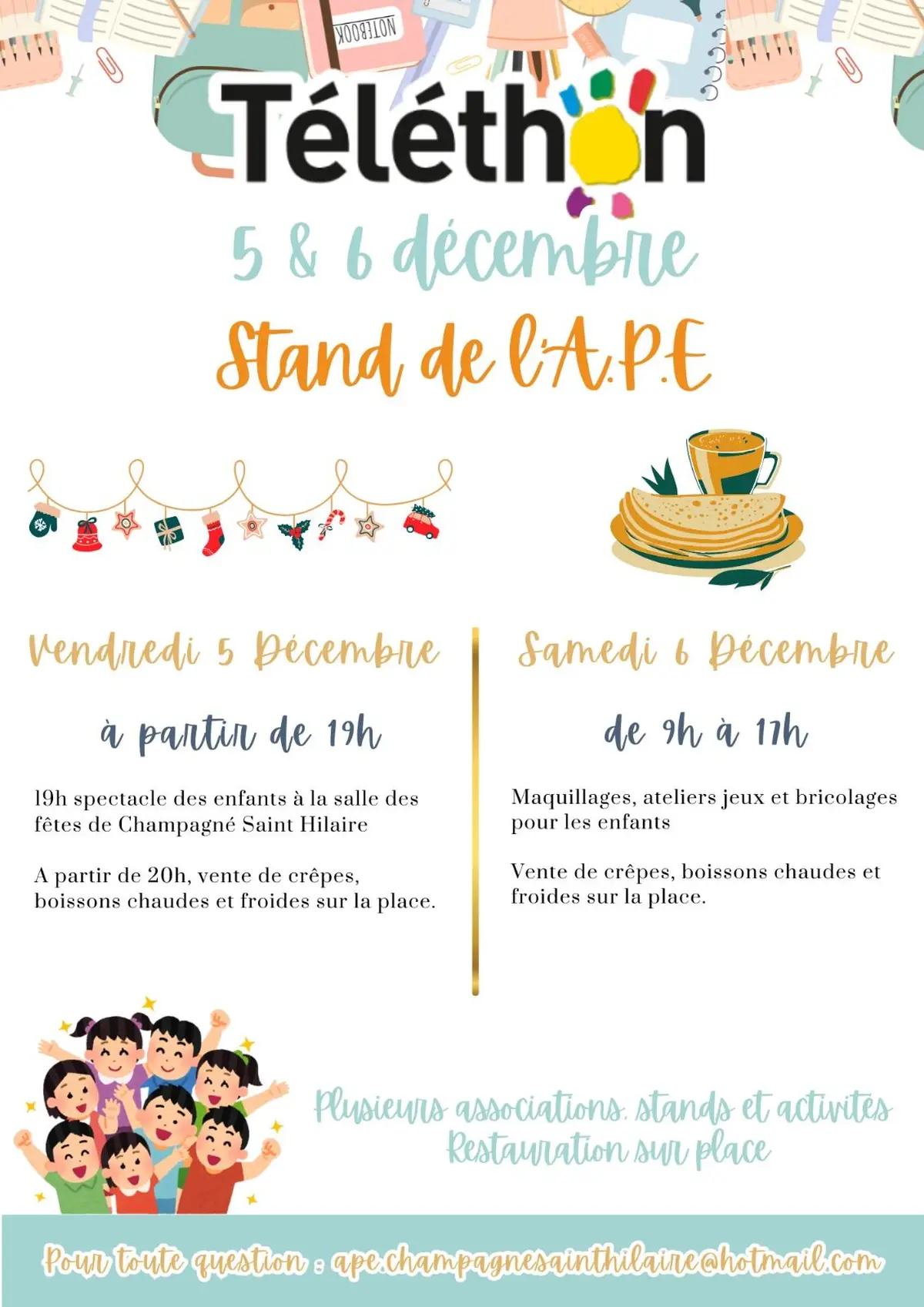 Week-end Illumination pour le Téléthon 2025