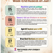 Week-end musical à Puy-L'évêque !