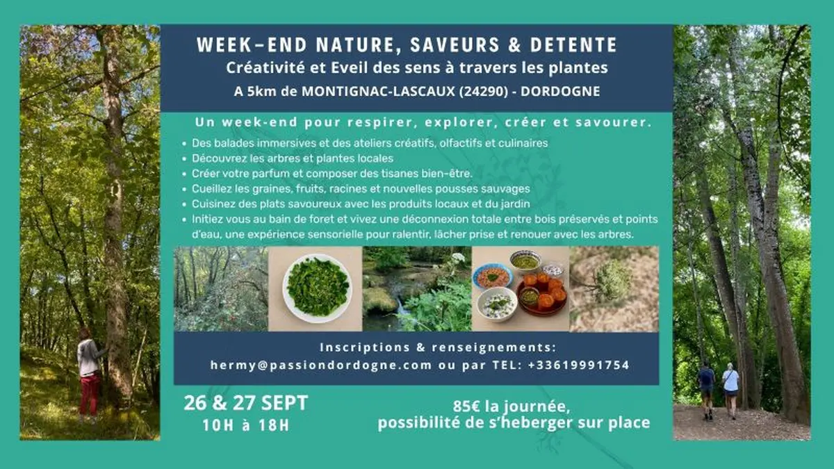 Week-end nature, saveurs et détente