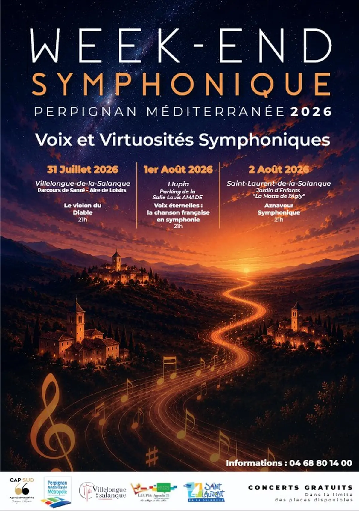 Week-End Symphonique - Les Voix éternelles : La Chanson Franҫaise En Symphonie