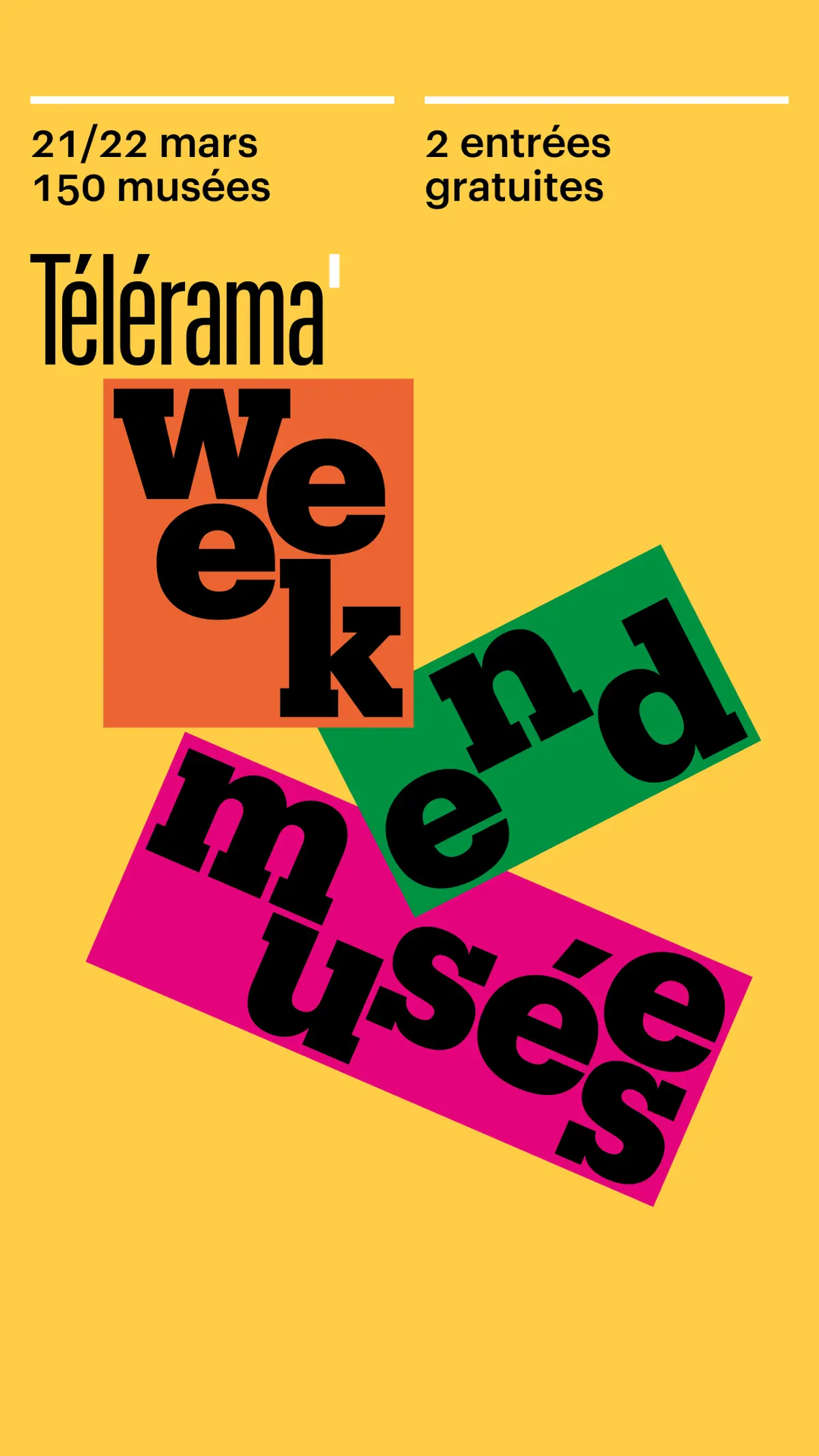 Week-end Télérama - A vos Pass !