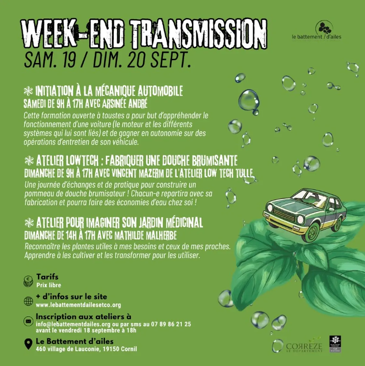 Week end transmission