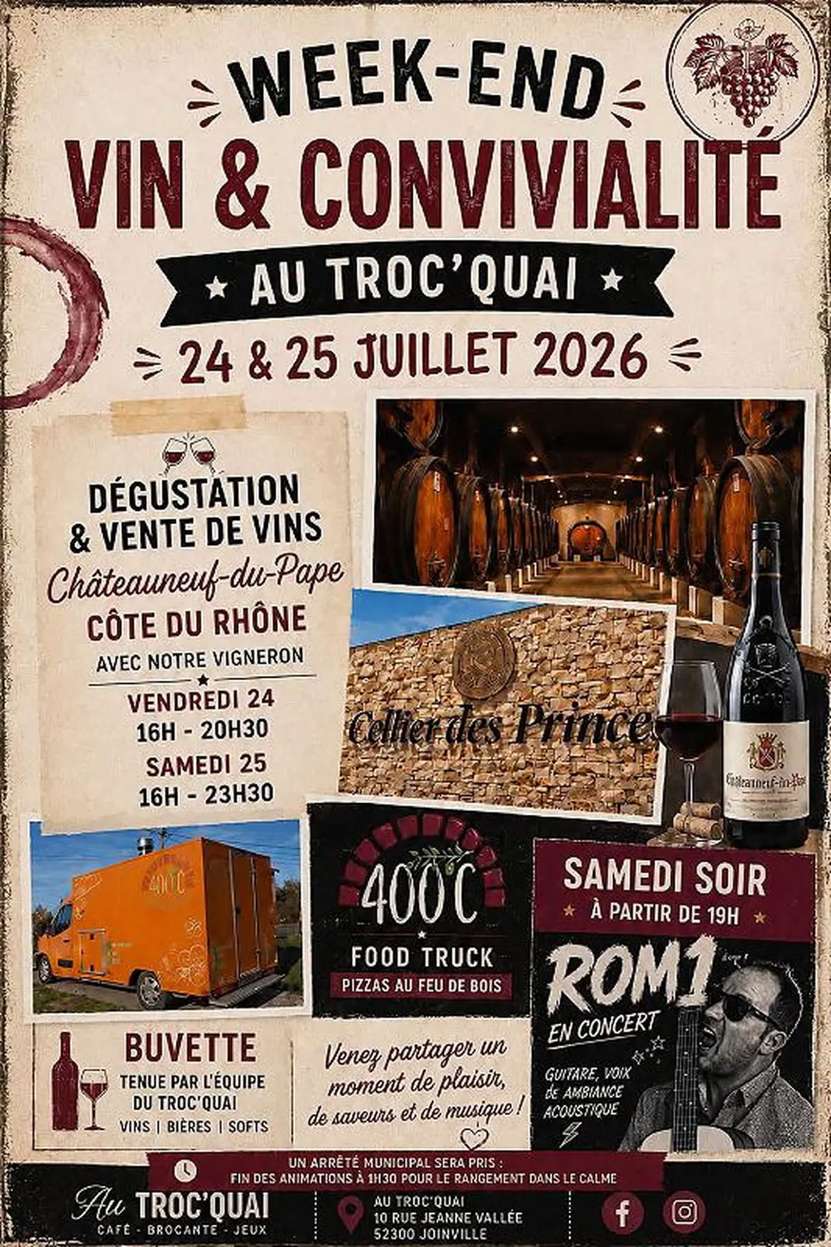 Week-end Vin & Convivialité