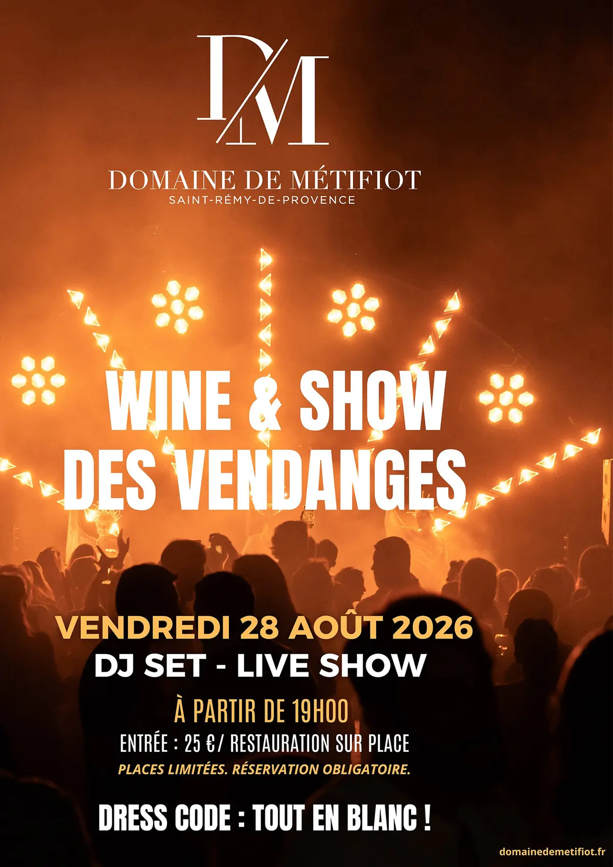 Wine & Show des vendanges au Domaine de Métifiot