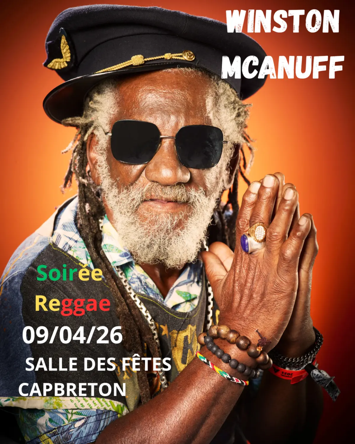 Winston McAnuff en concert à Capbreton