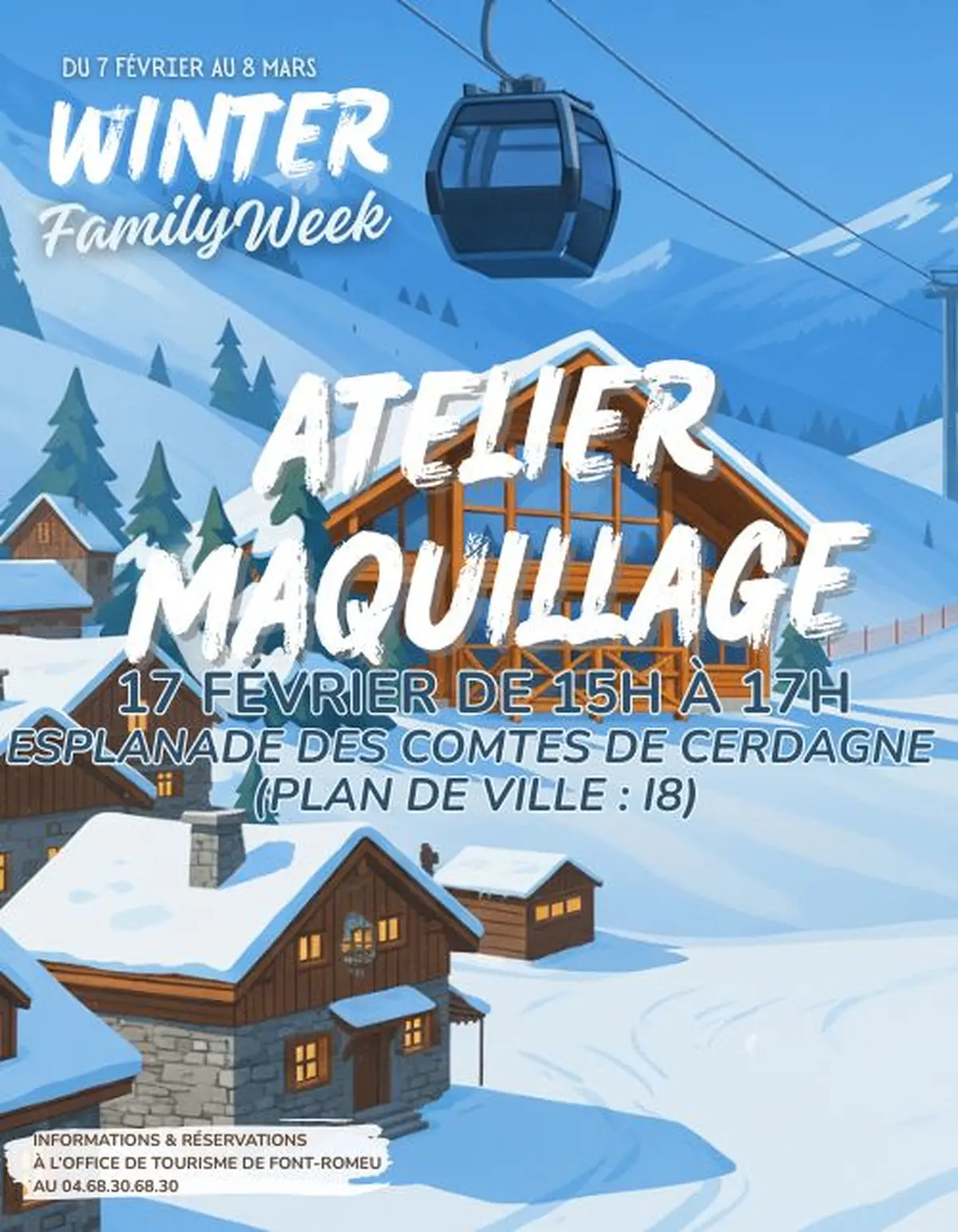 Winter Family Week - Atelier Maquillage