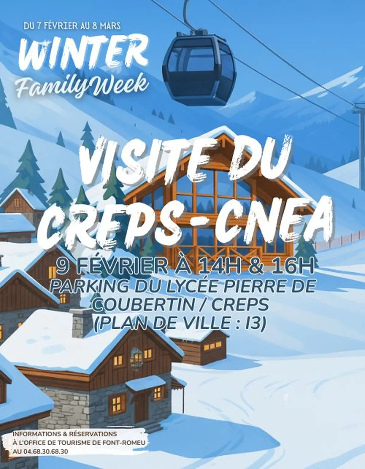 Winter Family Week - Au Coeur Du Creps/cnea