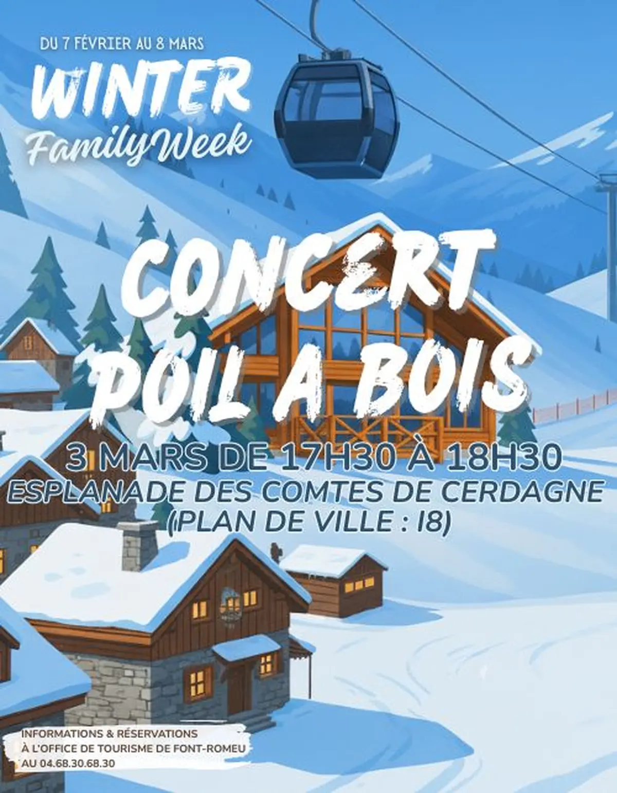 Winter Family Week - Concert Poil à Bois