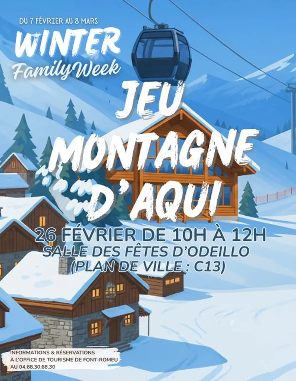 Winter Family Week - Jeu De Piste Montagne D'Aqui