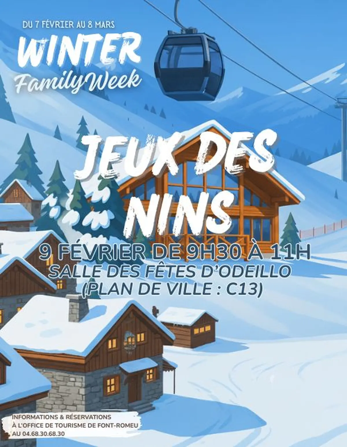 Winter Family Week - Jeux Des Nins