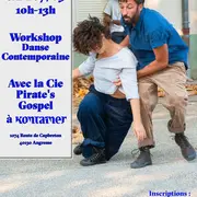 Workshop dance contemporaine avec la Cie Pirate's Gospel