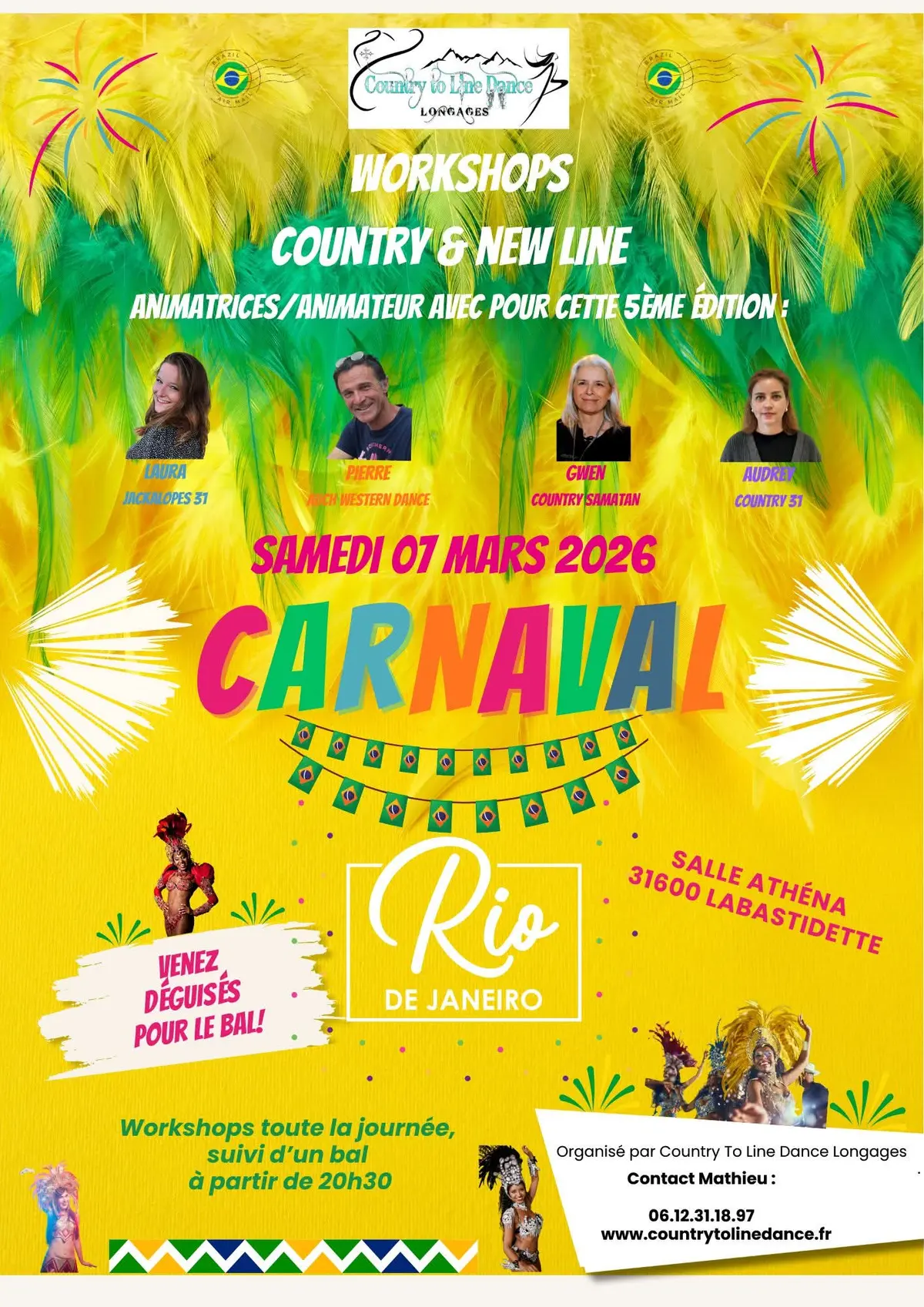 Workshops Animatrices/animateur Et Bal Du Carnaval