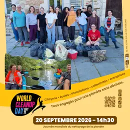 World Clean up day - Kayak Cleanup dans la vallée de l'Indre