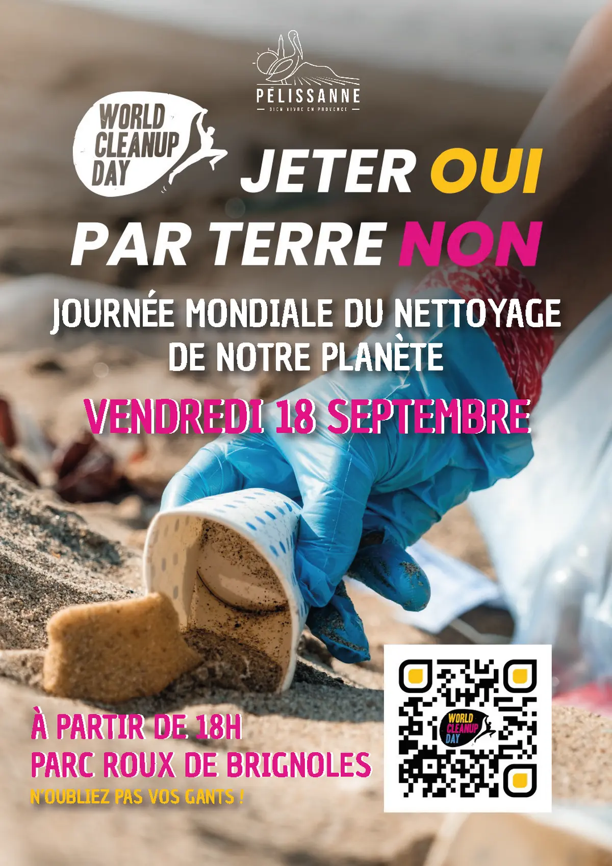 World Cleanup day à Pélissanne