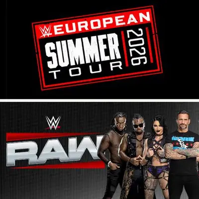 WWE European Summer Tour : deux dates en France en juin 2026, à Strasbourg et Paris