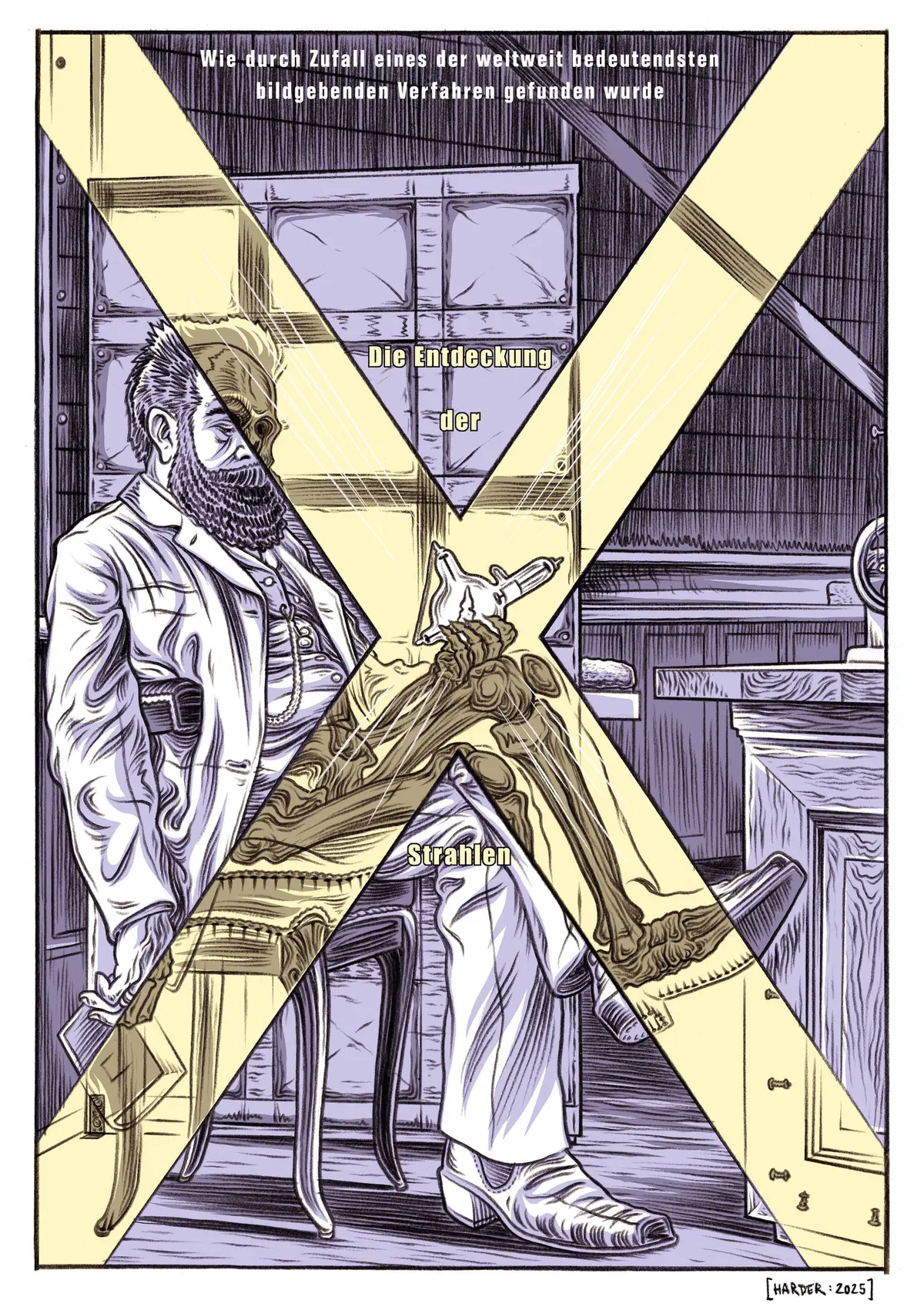 Jens Harder, The X-Ray Story, 2025
Graphic Novel