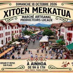 Xitoen Merkatua : Marché artisanal et producteurs locaux