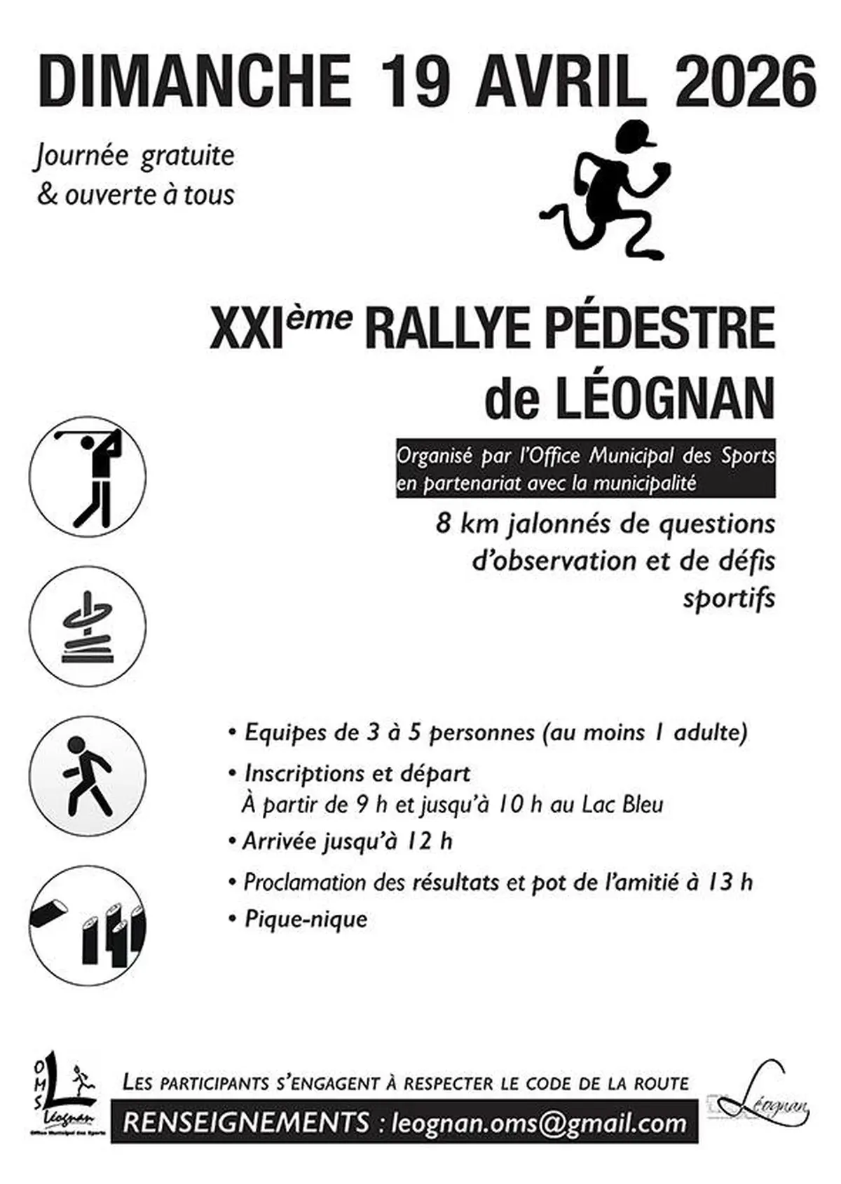 XXIème Rallye Pédestre de Léognan
