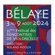 XXXVèmes Rencontres de Violoncelle de Bélaye : Concert du vendredi 11 août