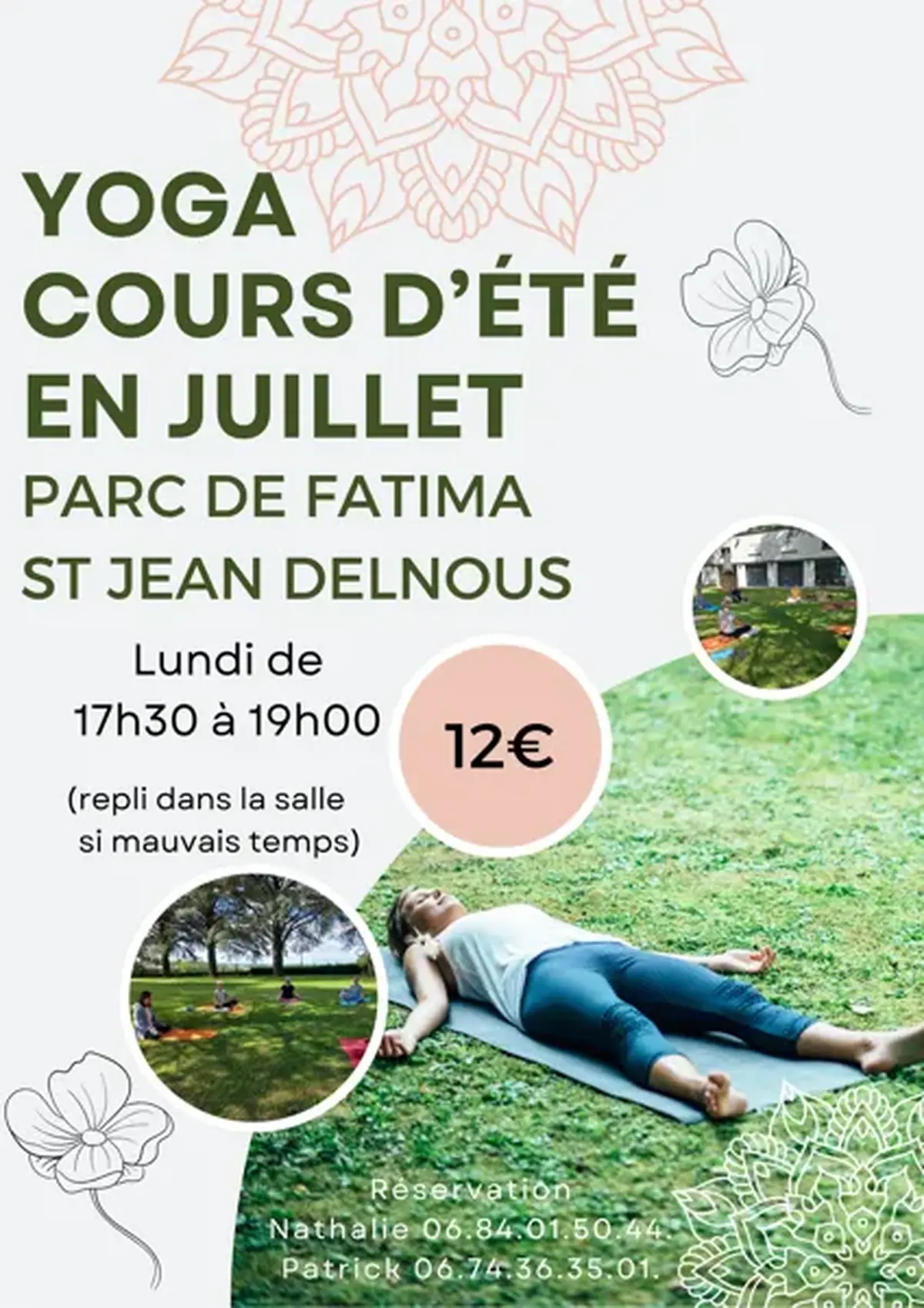 Yoga Cours D'Ete
