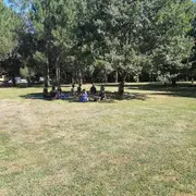 Yoga dans le jardin