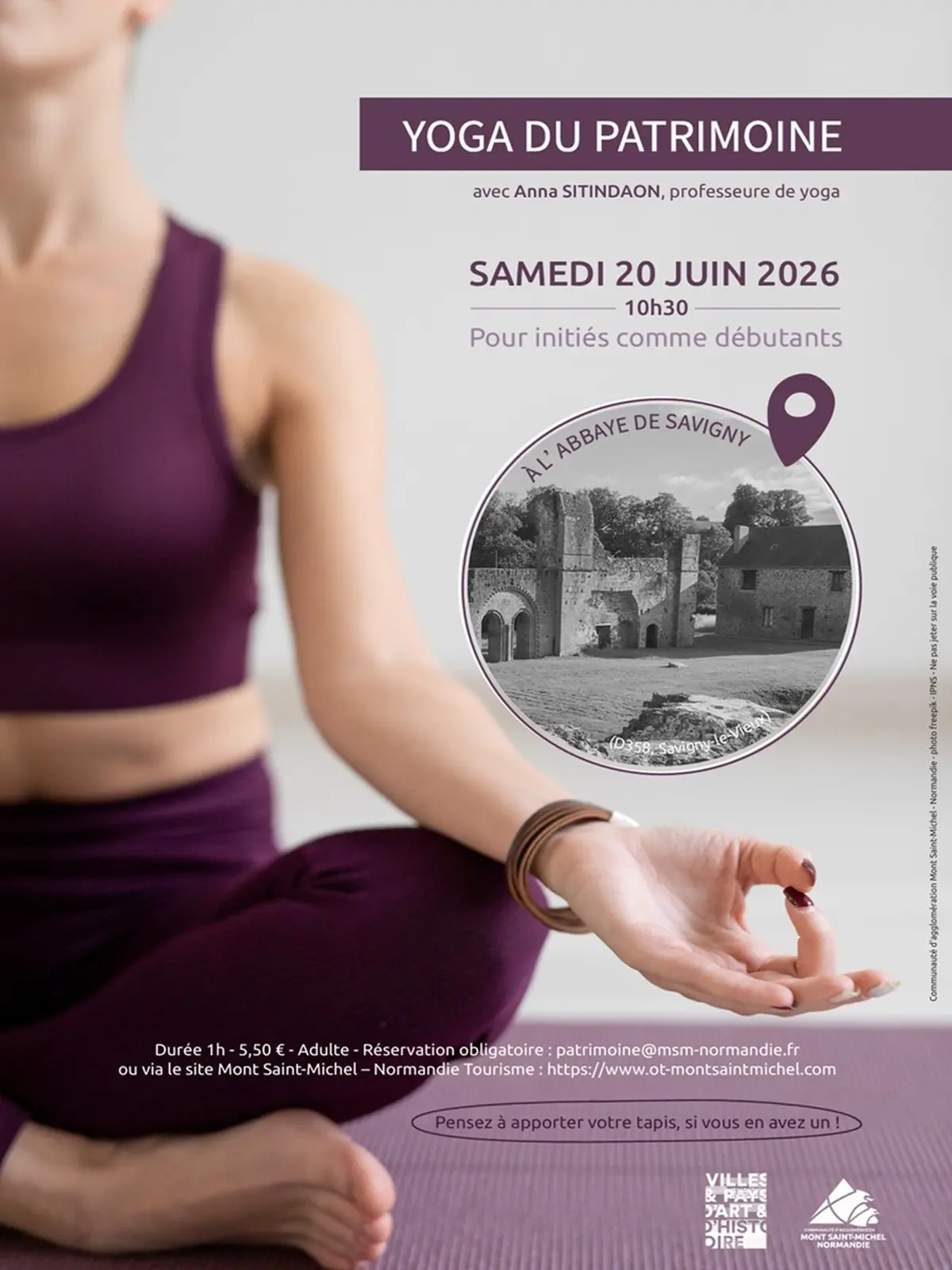 Yoga du patrimoine