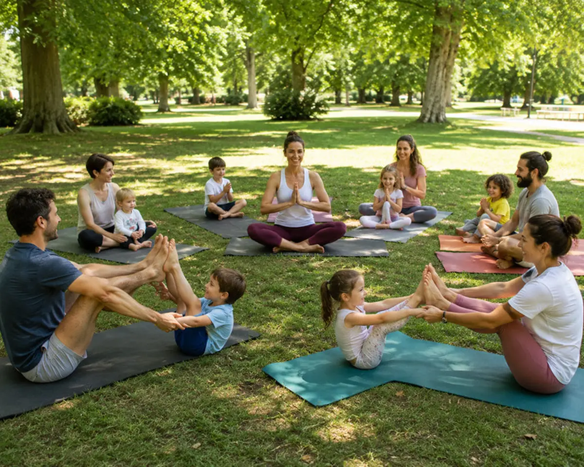 Yoga enfants-parents
