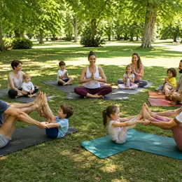 Yoga enfants-parents