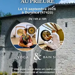 Yoga et Bain sonore au Prieuré