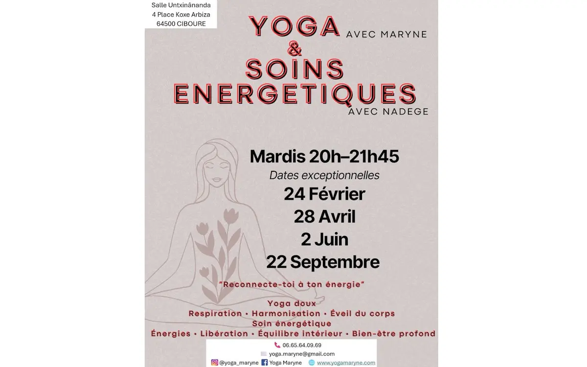 Yoga et soins énergétiques