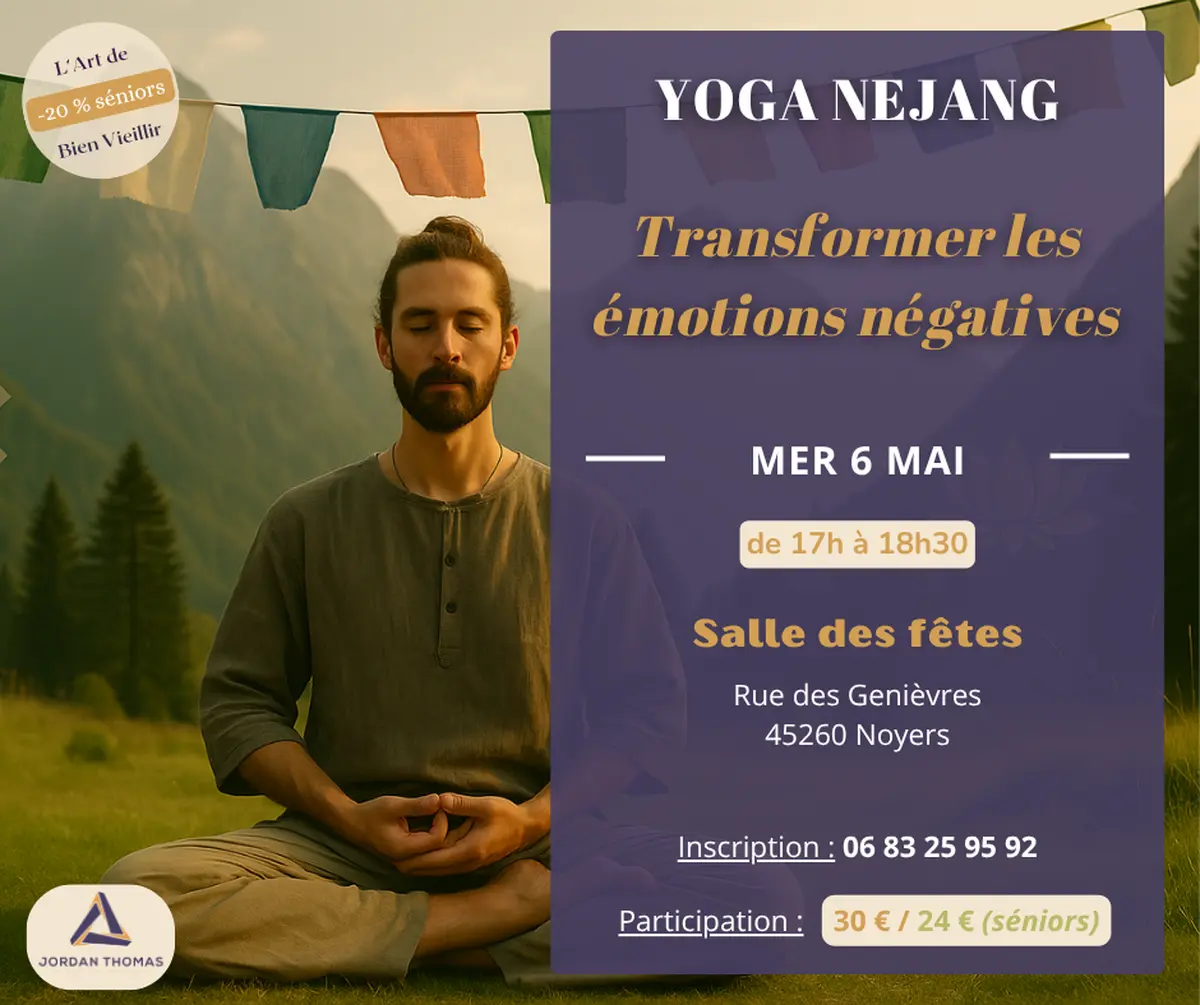 Yoga Nejang Transformer les émotions négatives