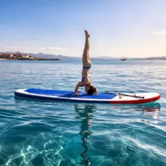 Yoga paddle à Hendaye (64)