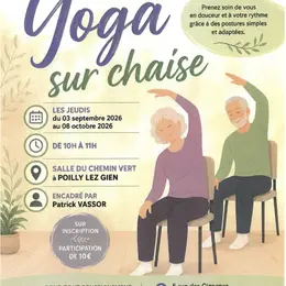 Yoga sur chaise