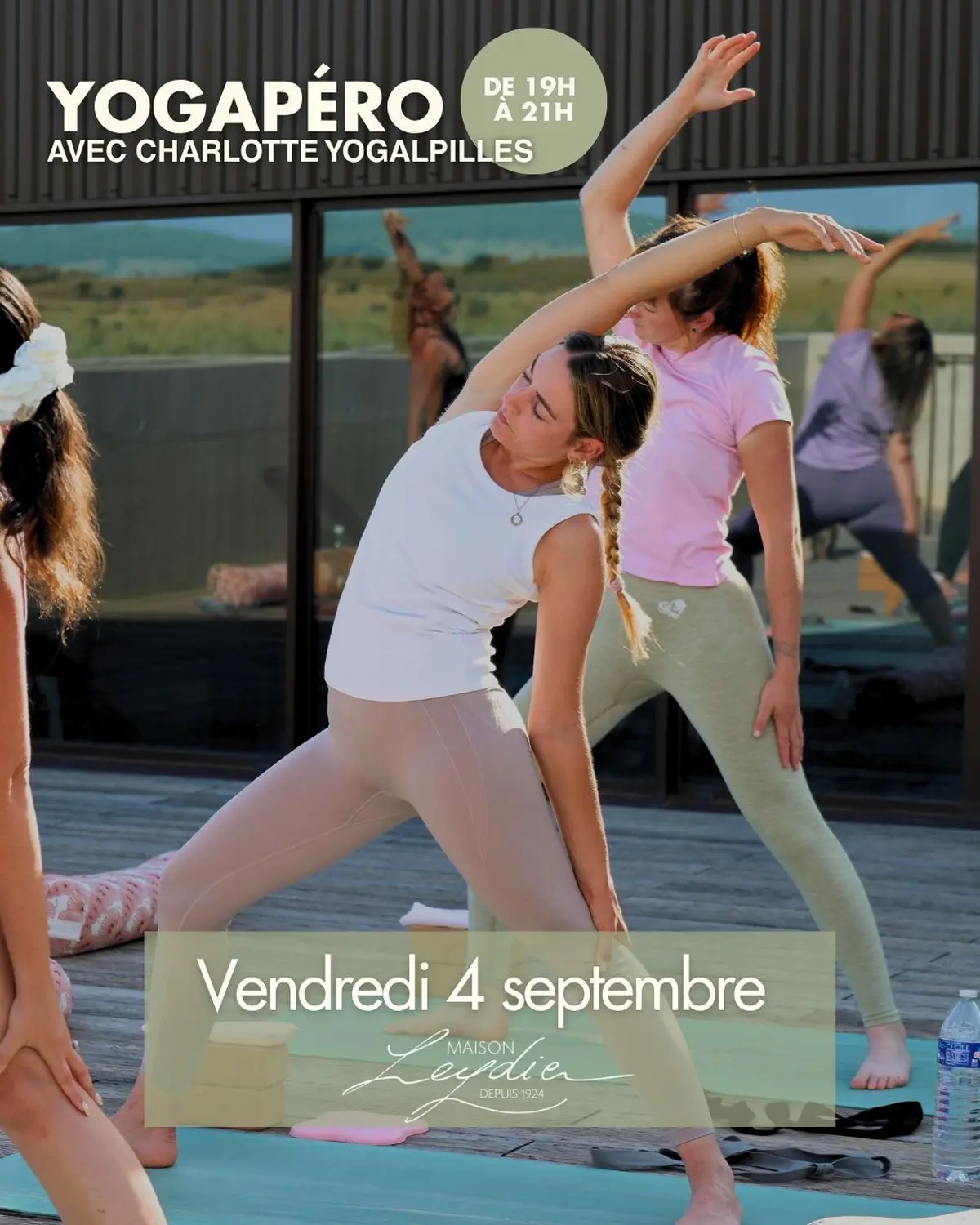 Yogapéro au Moulin Leydier