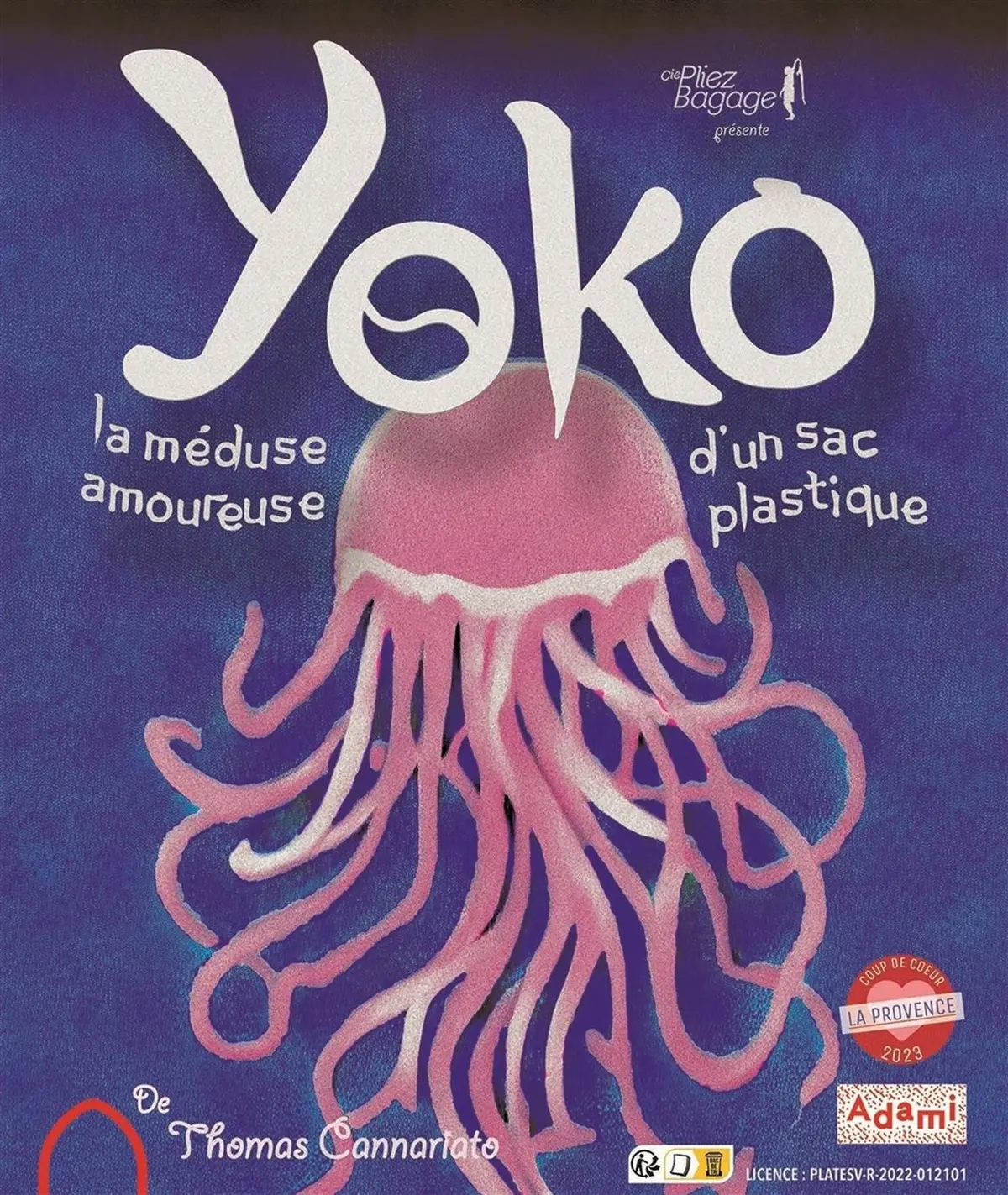 Yoko, la méduse amoureuse d'un sac plastique