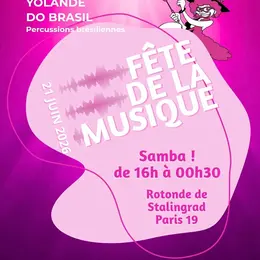Yolande do Brasil, la batucada rose de Paris