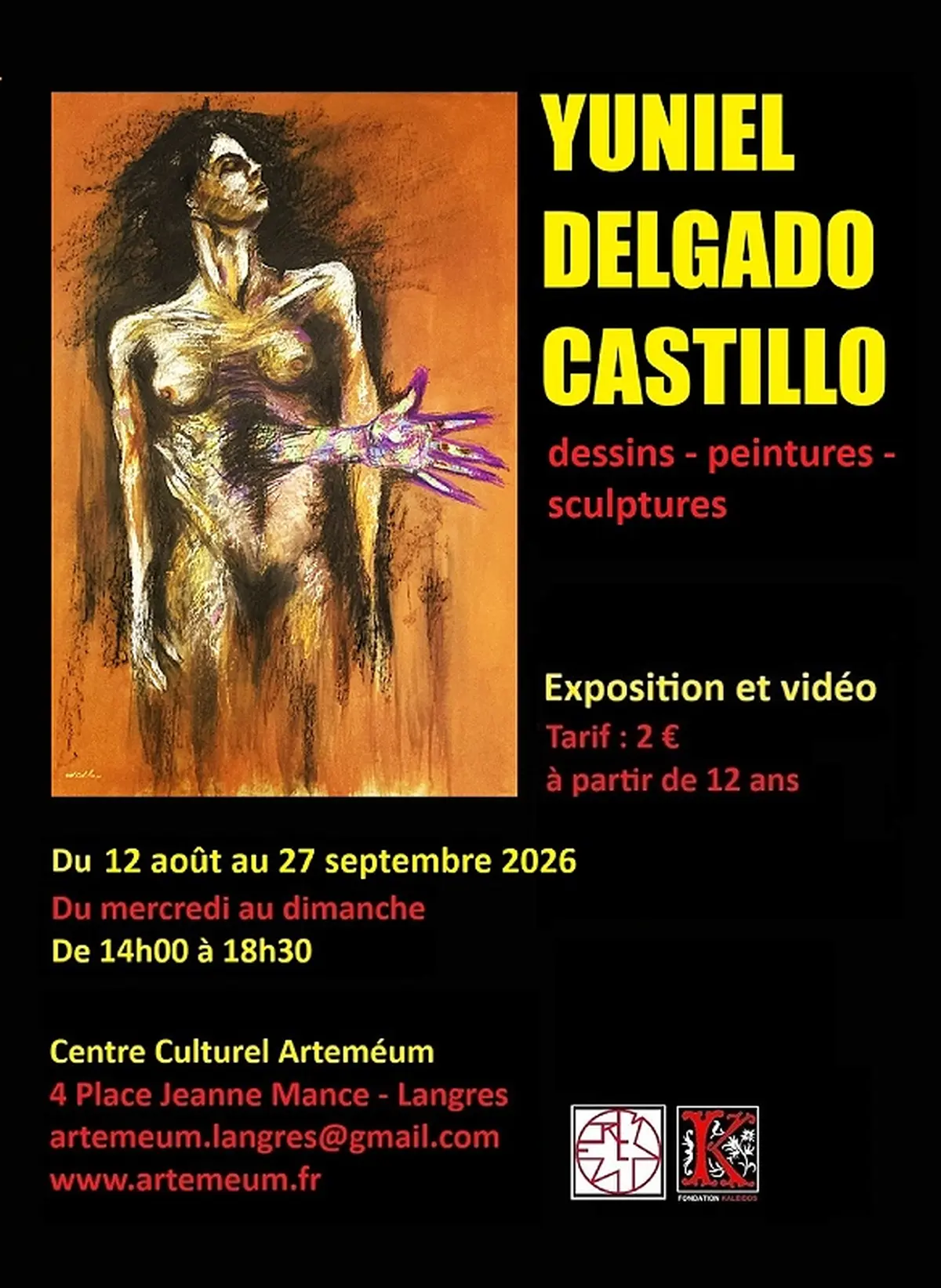 Yuniel Delgado Castillo : dessins - peintures - sculptures