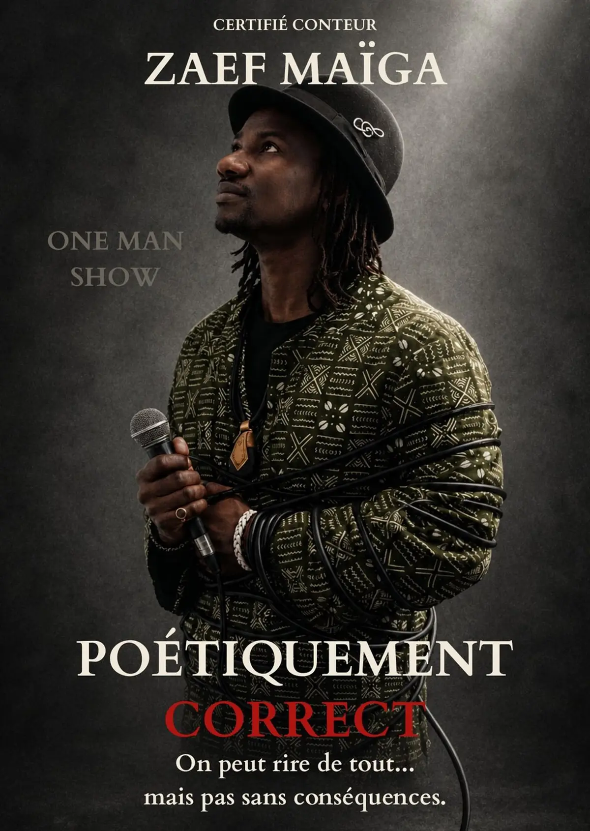 Zaef Maïga dans Poétiquement correct