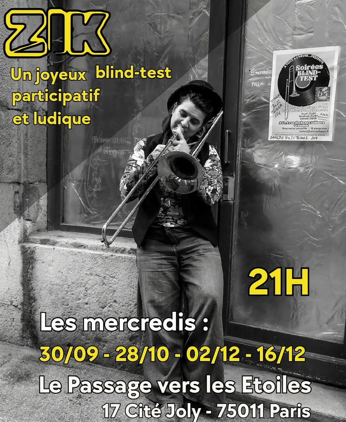 Zik, un joyeux blind test participatif et ludique