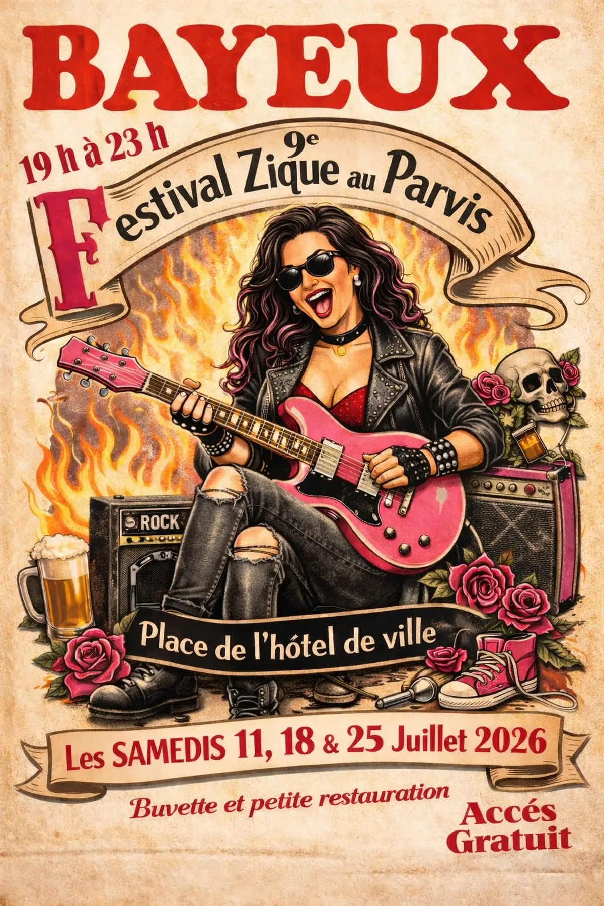 Zique au parvis